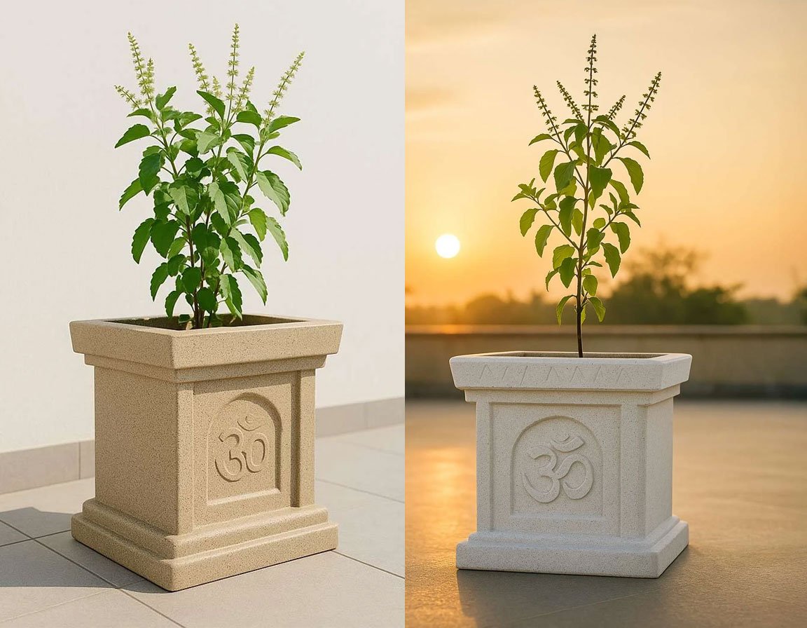 Tulsi Pots – Stylish and Durable Planters for Tulsi Plants at Home and Garden